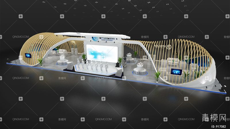 展台搭建材料解析：揭秘展览现场的秘密武器